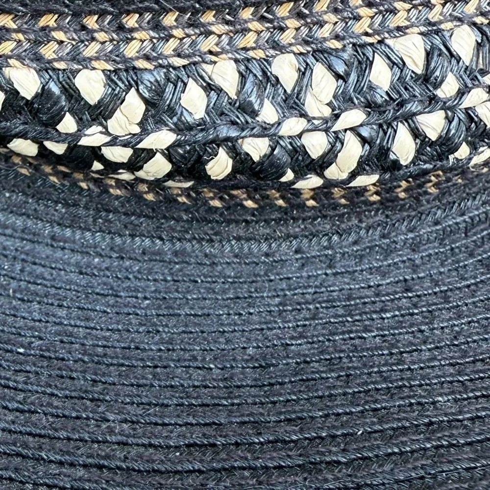 Eric Javits New York Packable Black Hat Fedora Small/Medium - Picture 7 of 8
